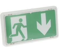 Legrand 062560 BAEH IP43 IK07 Plastique Saillie à LEDs, SATI Connecté Visibilité Augmentée pour ERP et ERT, Blanc