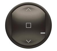 Legrand 064839 Céliane Remplacement de Enjoliveur avec Netatmo pour Interrupteur ou Commande pour Volet Roulant, Graphite