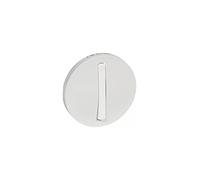 Legrand Enjoliveur Céliane 065001 étroit pour interrupteur, va-et-vient ou poussoir Soft, blanc
