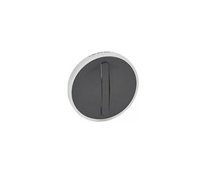 Legrand 065203 Enjoliveur Étroit Céliane pour Interrupteur, Poussoir Lumineux, Finition Graphite