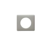 Legrand 066601 Plaque Céliane Laqué, 1 Poste, Finition Gris Perle