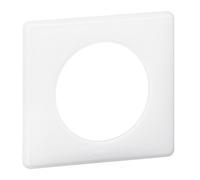 Legrand Plaque de finition Céliane 1 poste Plastique Blanc laqué