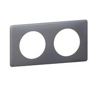 Plaque - LEGRAND - Céliane - 2 Postes - Schiste - Installation Horizontale/Verticale
