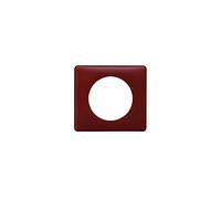 Legrand 066751 Plaque Céliane Poudré, 1 Poste, Finition Bordeaux