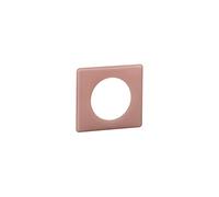 Legrand 066761 Plaque Céliane Poudré, 1 Poste, Finition Vieux Rose