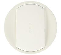 Legrand 068003 Enjoliveur Large Céliane pour Toutes Commandes d'Éclairage Standard, Blanc