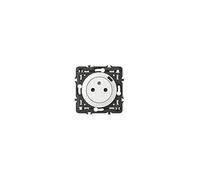 Legrand Prise de surface Céliane 068127 – Chargeur USB Type‑C, support et enjoliveur, blanc