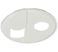 Legrand 068239 Enjoliveur Céliane pour Prise Téléphone RJ45 et TV Simple, Blanc,