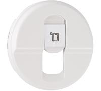 Enjoliveur pour prise RJ-45 - Céliane blanc LEGRAND
