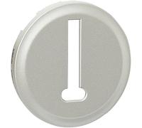 Legrand Enjoliveur Céliane 068538 pour prise téléphone 8 contacts finition titane – Lot de 10