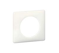 Legrand 068608 Plaque Céliane Laqué 2x2 Postes, Finition Blanc