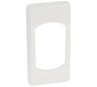 Legrand 068630 Plaque Céliane Laqué 1 Module, Finition Blanc, Lot de 10
