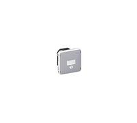 Legrand 069545 Double Poussoir Étanche NO+NF Plexo Composable IP55, 10A, Gris