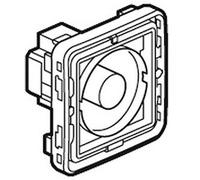 Legrand 069583 Socle Étanche avec Voyant Plexo Composable IP55, Gris/Blanc