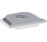 Legrand 069596 Embout à Membrane Étanche Plexo 1 Sortie Ø25mm, Gris