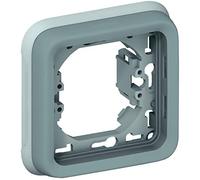 Legrand Support plaque étanche 069681 1 poste Plexo composable IP55 Gris