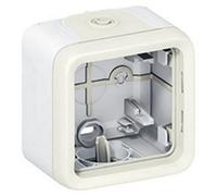 Legrand 069689 Boîtier Étanche à Embouts 1 Poste Plexo Composable IP55, Blanc