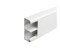Legrand 075603 Goulotte 2 Compartiments à Clippage Direct Mosaic, 50x130mm de 2m Longueur, Blanc