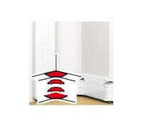angle intérieur pour goulotte - 180 x 50 mm - blanc - legrand mosaic 075626