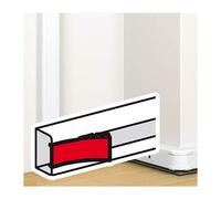 Legrand 075729 Couvercle pour Goulotte à Clippage Direct Mosaic, 50mm x 80mm, 50mm x 130mm et 50mm x 180mm, Blanc Antimicrobien