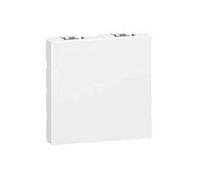 Legrand 077071 Obturateur Mosaic, 2 Modules, Blanc