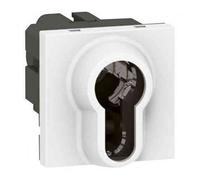 Legrand 077074 Interrupteur arillet Européen Mosaic, 2 Positions par Contact Bipolaire, 2 Modules, 6A, 250V, Blanc