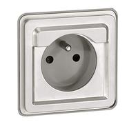 Legrand 077832 Soliroc IK10 Prise de Courant 2P+T à Puits Français sans Volet, 16A, 250V