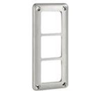 Legrand 077853 PLAQUE 3P SOLIROC H V ENTRAXE 71 gris G