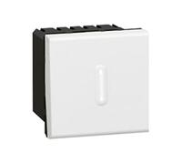 Legrand 078420 Mosaic Interrupteur Temporisé, 2 Modules, Blanc
