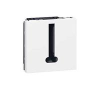 Legrand 078738 Mosaic Téléphone Prise, 8 Contacts, 2 Modules, Blanc