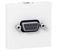 Legrand 078757 Mosaic HD Prise, 15 Femelle à Visser, 2 Modules, Blanc