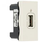 Legrand 078761 Mosaic USB 2.0 Prise, Femelle à Visser, 1 Module, Blanc