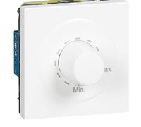 Legrand 078776 Mosaic Atténuateur de Ligne, 100V, 25W, 2 Modules, Blanc