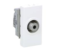 Legrand 078790 Mosaic Télévision Prise, Type F, 1 Modules, Blanc