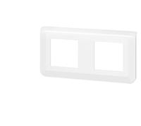 Legrand 078804L Mosaic Plaque de Finition Horizontale pour 2x2 Module, Blanc