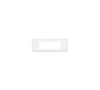 Legrand 078816L Mosaic Plaque de Finition Horizontale pour 6 Module, Blanc