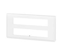 Legrand 078828L Plaque de finition pour 2x10 mod. Mosaic blanc