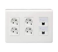 Legrand 078883Ea Prise murale multiple, blanc