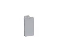 Legrand 079270 Obturateur Mosaic 1 Module, Aluminium, Lot de 10