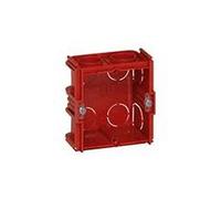 Legrand 080141 Boîte MonoPoste Batibox Maçonnerie Carrée 1 Poste Associable, 40mm Profondeur