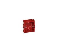 Legrand 080151 Boîte MonoPoste Batibox pour Maçonnerie 1 Poste Carrée Associable, 50mm Profondeur, Lot de 100