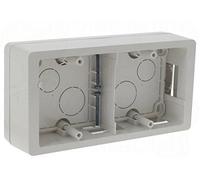 Legrand 080242 Cadre Saillie Céliane 2 Postes Horizontal ou Vertical, Blanc