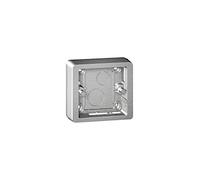 Legrand 080244 Cadre Saillie Céliane 1 Poste, Titane, Lot de 2 pièces