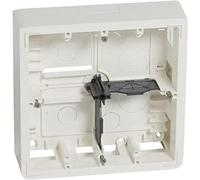 Legrand Cadre Saillie Mosaic 080274 – Profondeur 46 mm pour 2x5 ou 2x2x2 Modules et Support