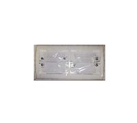 Legrand 085007 Plaque horizontale 2P Sagane Opalis