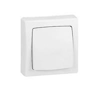 Legrand 086019 Va-et-vient à Tirage Appareillage Saillie Complet, Blanc, Lot de 10