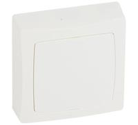 Legrand Boîte de dérivation ASL Appareillage saillie complet 086057 Blanc