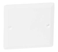 Legrand 089281 Couvercle Universel Carré Batibox pour Boîte, 1 Poste, 80mm x 80mm, Blanc