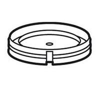 Legrand 089568 Couvercle de Pose pour Boîte Batibox Béton Étanche, Ø85mm