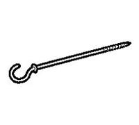 Legrand 089585 Crochet pour Suspension de Luminaire Batibox Béton, 135mm Longueur